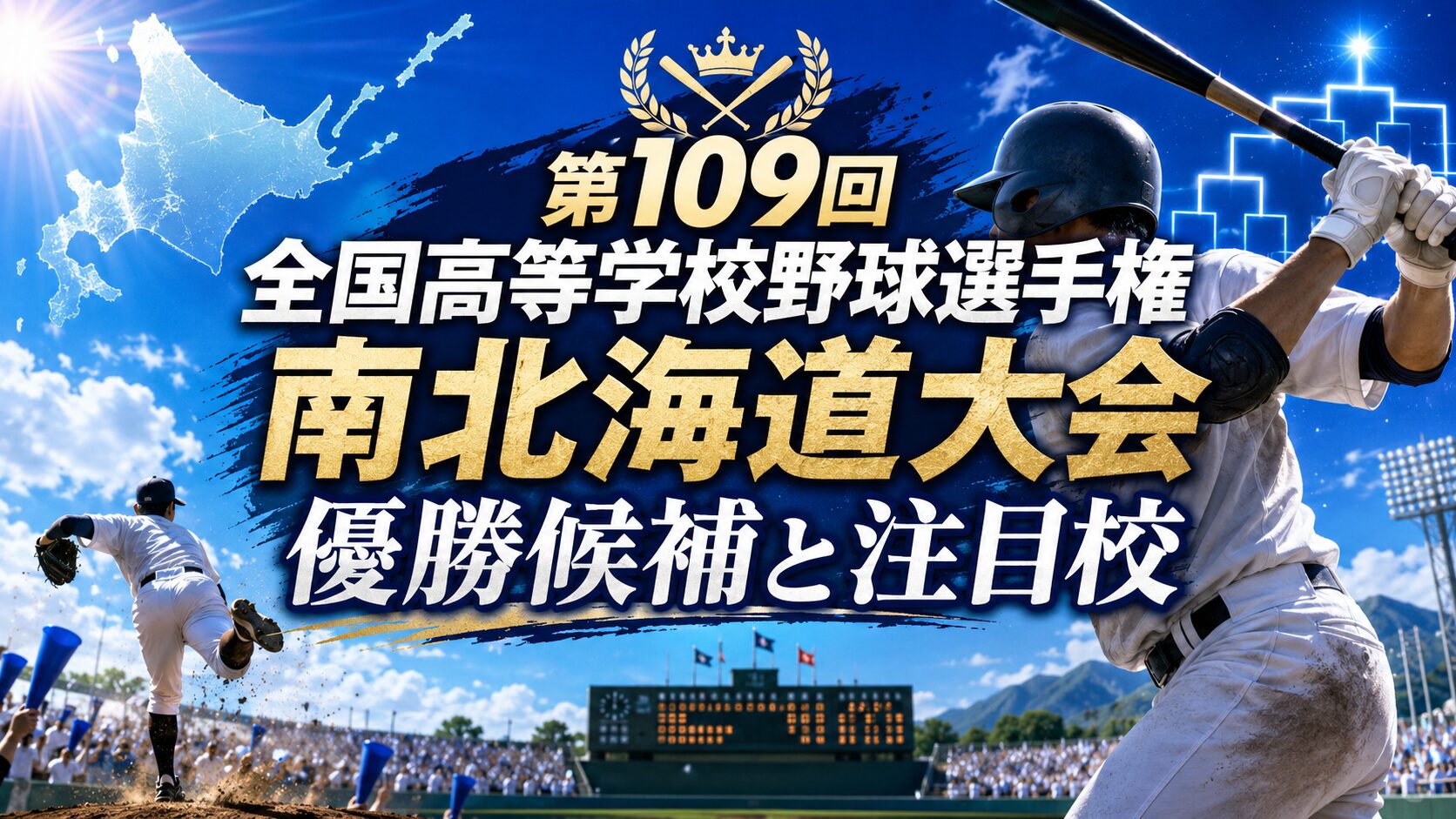 第109回全国高等学校野球選手権南北海道大会優勝候補と注目校