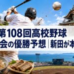2026第108回高校野球愛媛大会の優勝予想｜新田が本命の理由